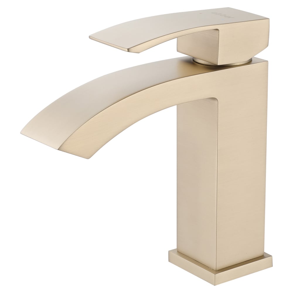 Изображение товара Смеситель для раковины ABBER Wasserfall золото матовое AF8610G