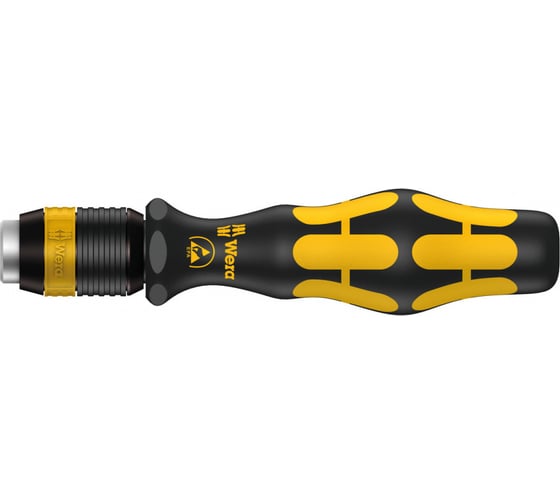 Изображение товара Ручка-битодержатель WERA 813 R ESD 1/4" WE-051273