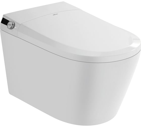 Изображение товара Электронный унитаз-биде ABBER Bequem подвесной, белый AC1119S