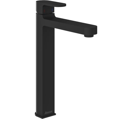 Изображение товара Смеситель для умывальника RAVAK 310 мм без донного клапана CR 015.20BL черный X070429