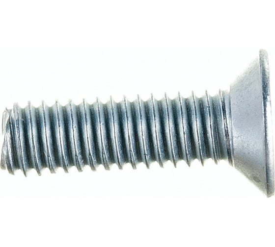 Изображение товара Винт Стройметиз M3х10 DIN 965, потайная головка, цинк уп. 30 шт 3090811