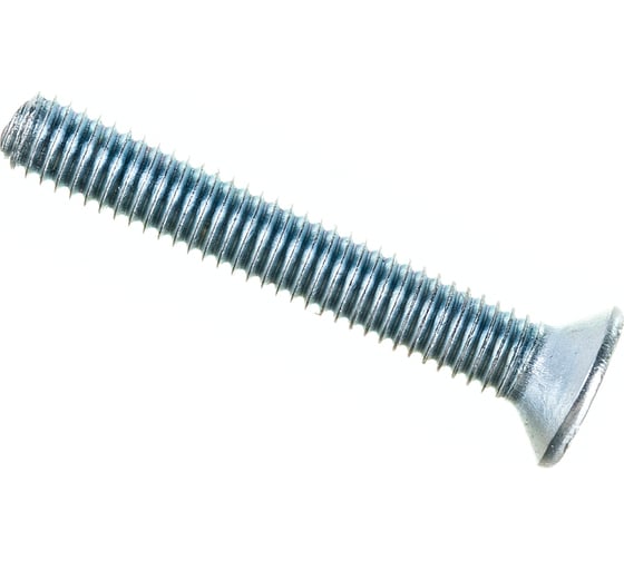 Изображение товара Винт Стройметиз M3х20 DIN 965, потайная головка, цинк уп. 20 шт 3090841