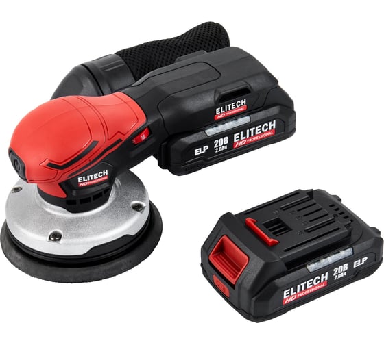 Изображение товара Аккумуляторная ЭШМ Elitech COS 2012SL (20В, 2х2Ач, 125мм, BL) HD 205765