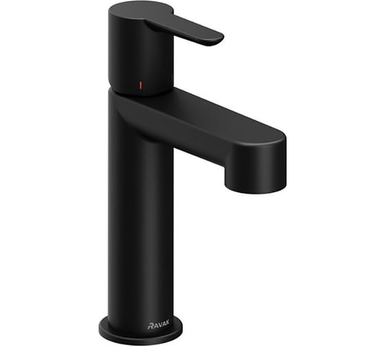 Изображение товара Смеситель для умывальника RAVAK без донного клапана PU 014.20 черный X070181