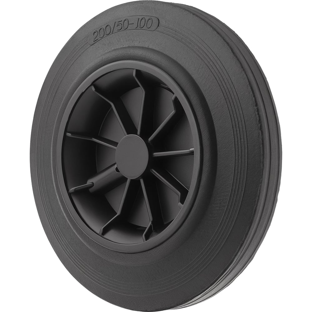 Изображение товара Колесо для евроконтейнеров на 240 литров диаметр 200 мм модель 1005301