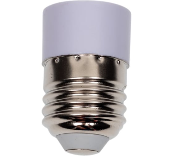 Изображение товара Переходник с цоколя Ecola base E27 на E14 Белый A7T14WEAY