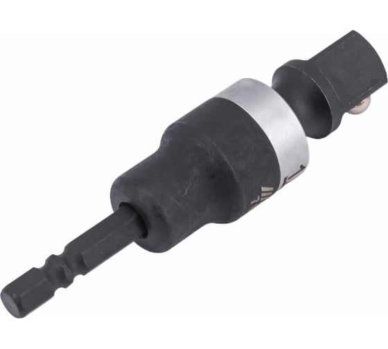 Изображение товара Адаптер карданный 1/4"-1/2" под шуруповерт JTC 7832