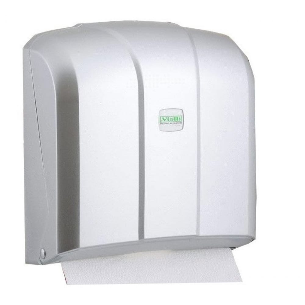 Диспенсер для листовых полотенец Vialli диспенсер бумажных полотенец и туалетной бумаги merida