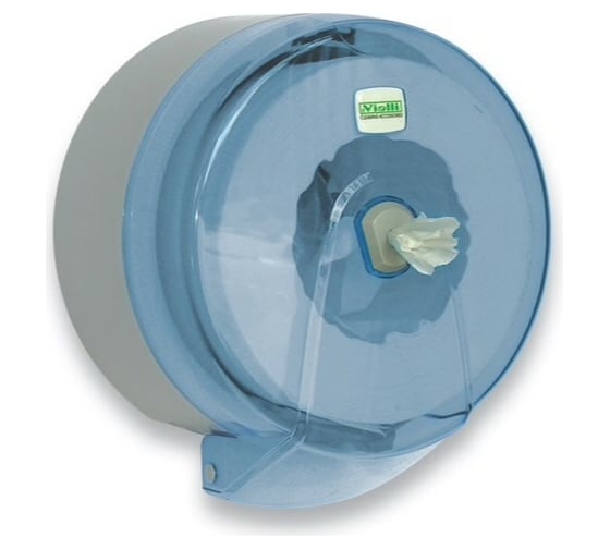 Изображение товара Мини-диспенсер для туалетной бумаги в рулонах с центральной вытяжкой Vialli прозрачный K3T