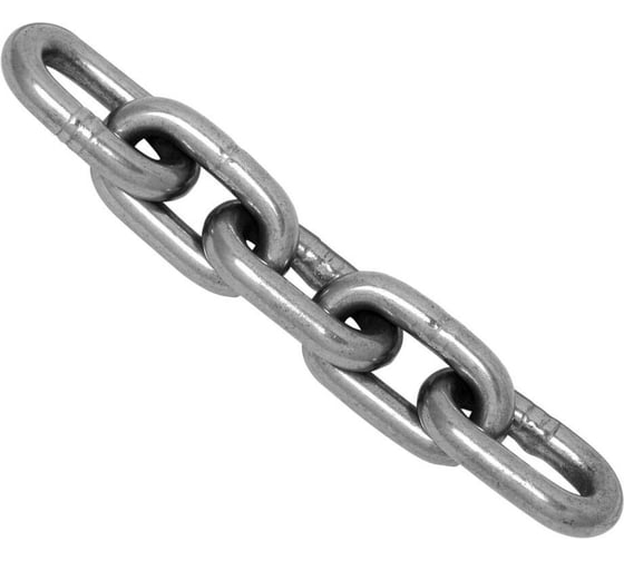 Изображение товара Цепь сварная короткозвенная Море-Метизов DIN766 А2, 2x12 мм,25 м CKOR766А221225M