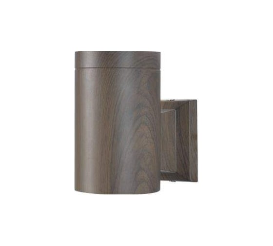 Изображение товара Светильник накладной Ecola GX53 LED 8003A IP65 прозрачный цилиндр металл. 1*GX53 темное дерево 114x140x90 FW53B1ECH