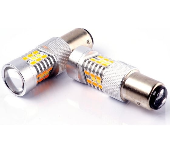 Изображение товара Светодиодные лампы Vizant двухконтактные белый Т20 1157 яркость 600 1200lm 5000k 2 шт. B190