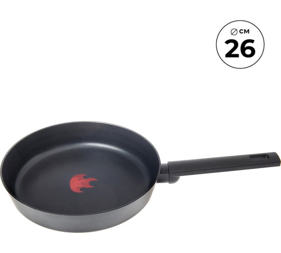 Изображение товара Сковорода Home Queen RED HOT с антипригарным покрытием, индукция, D 26см/6 HomeQueen 77118