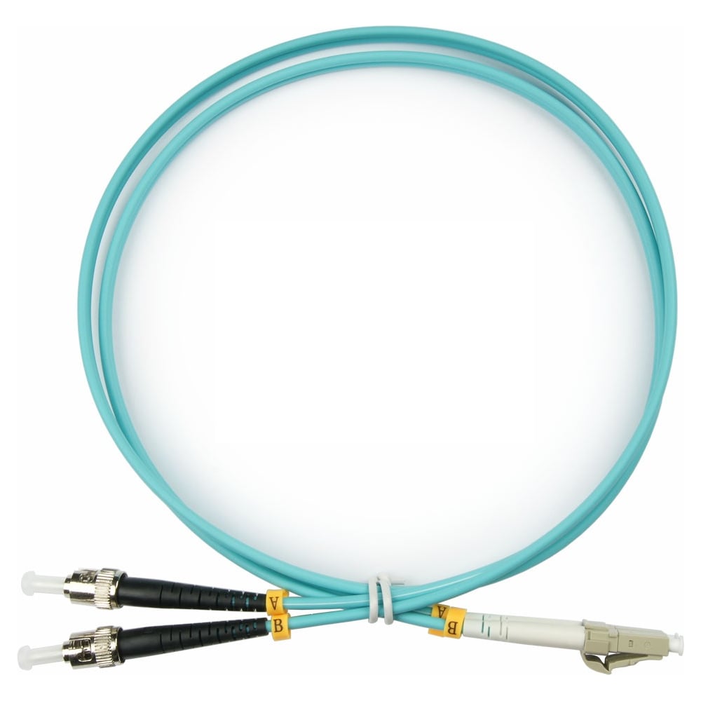 Изображение товара Оптический патч-корд TopLAN дуплекс LC/PC-ST/PC 1 м MM 50/125