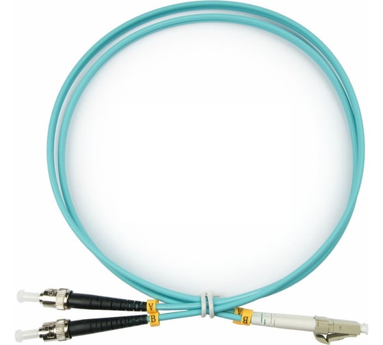 Изображение товара Оптический патч-корд TopLAN, дуплексный, LC/PC-ST/PC, MM 50/125, 3 м, DPC-TOP-OM3-LC/P-ST/P-3.0