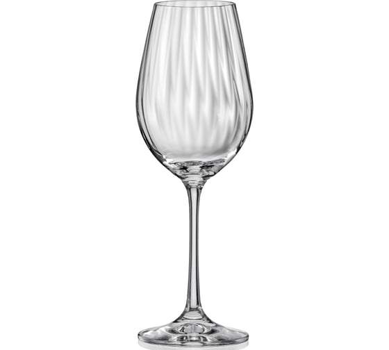 Изображение товара Набор бокалов для вина CRYSTALEX WATERFALL 2шт 350мл CR3635WE-COM