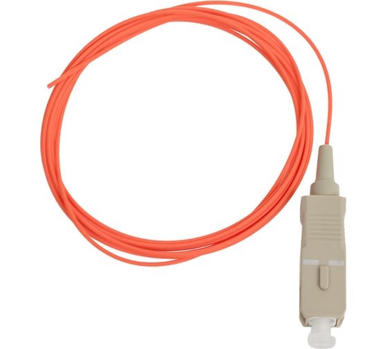 Изображение товара Пигтейл TopLAN SC, PC, многомодовый 1.5 м PT-TOP-OM2-SC/P-1.5