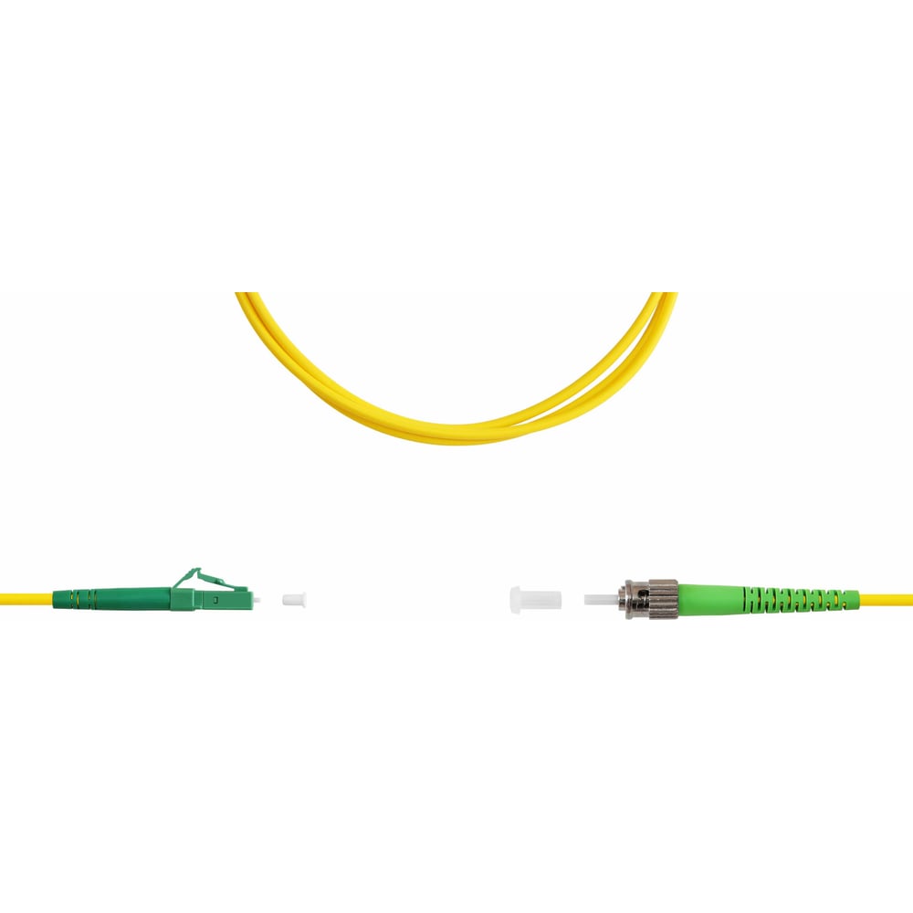Изображение товара Оптический патч-корд TopLAN симплексный 15м LC-ST APC OM2