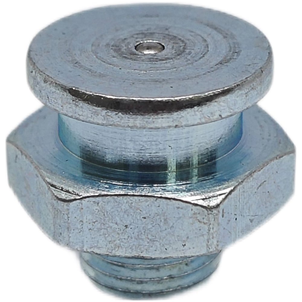 Изображение товара Пресс-масленка плоская оц М1 16 мм M10х1 комплект 10 шт. европейский стандарт