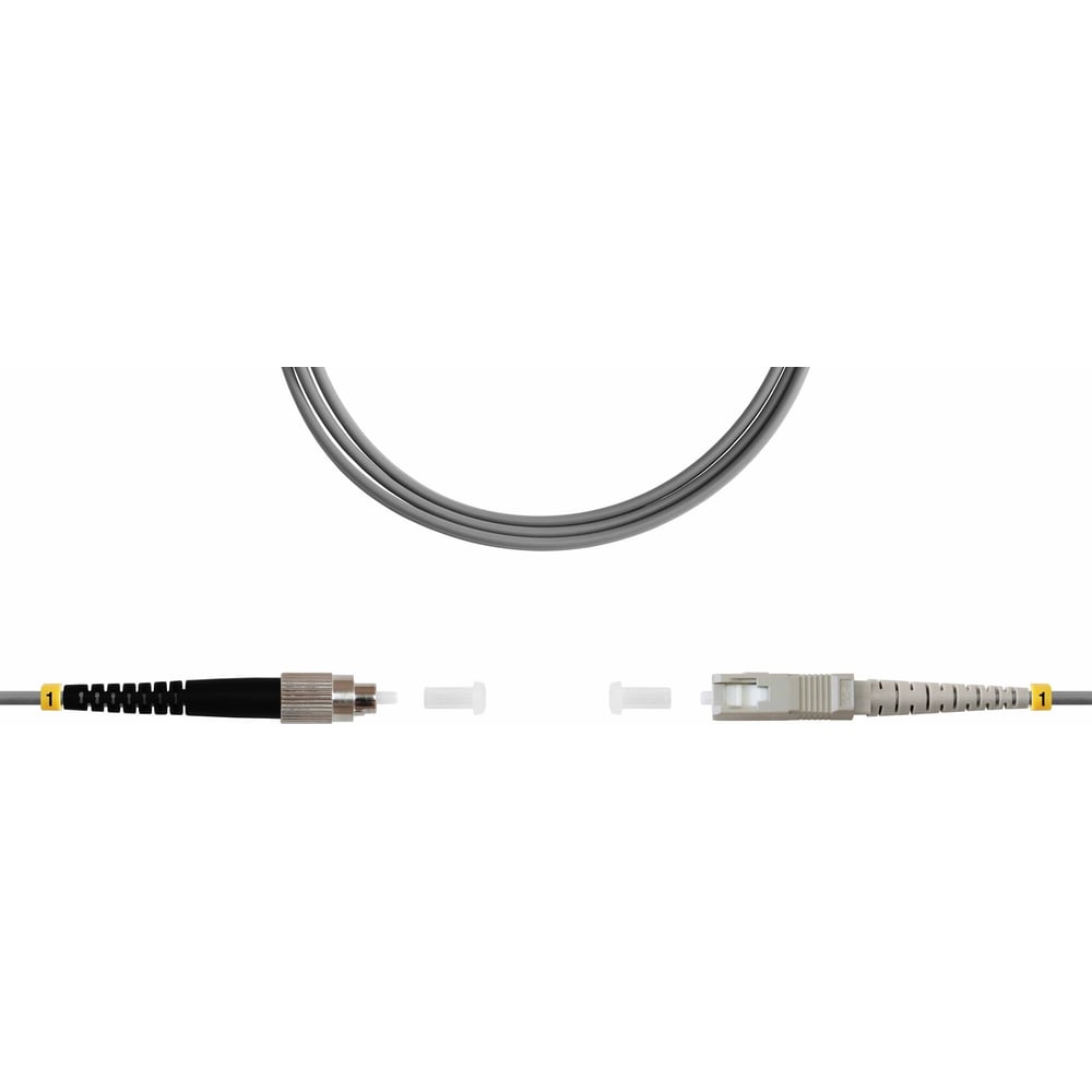 Изображение товара Оптический патч-корд TopLAN MM 62,5/125 симплекс 5 м FC-SC PC