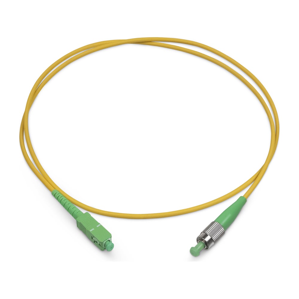 Изображение товара Оптический патч-корд TopLAN симплексный, FC/APC-SC/APC, SM, 20.0 м PC-TOP-652-FC/A-SC/A-20
