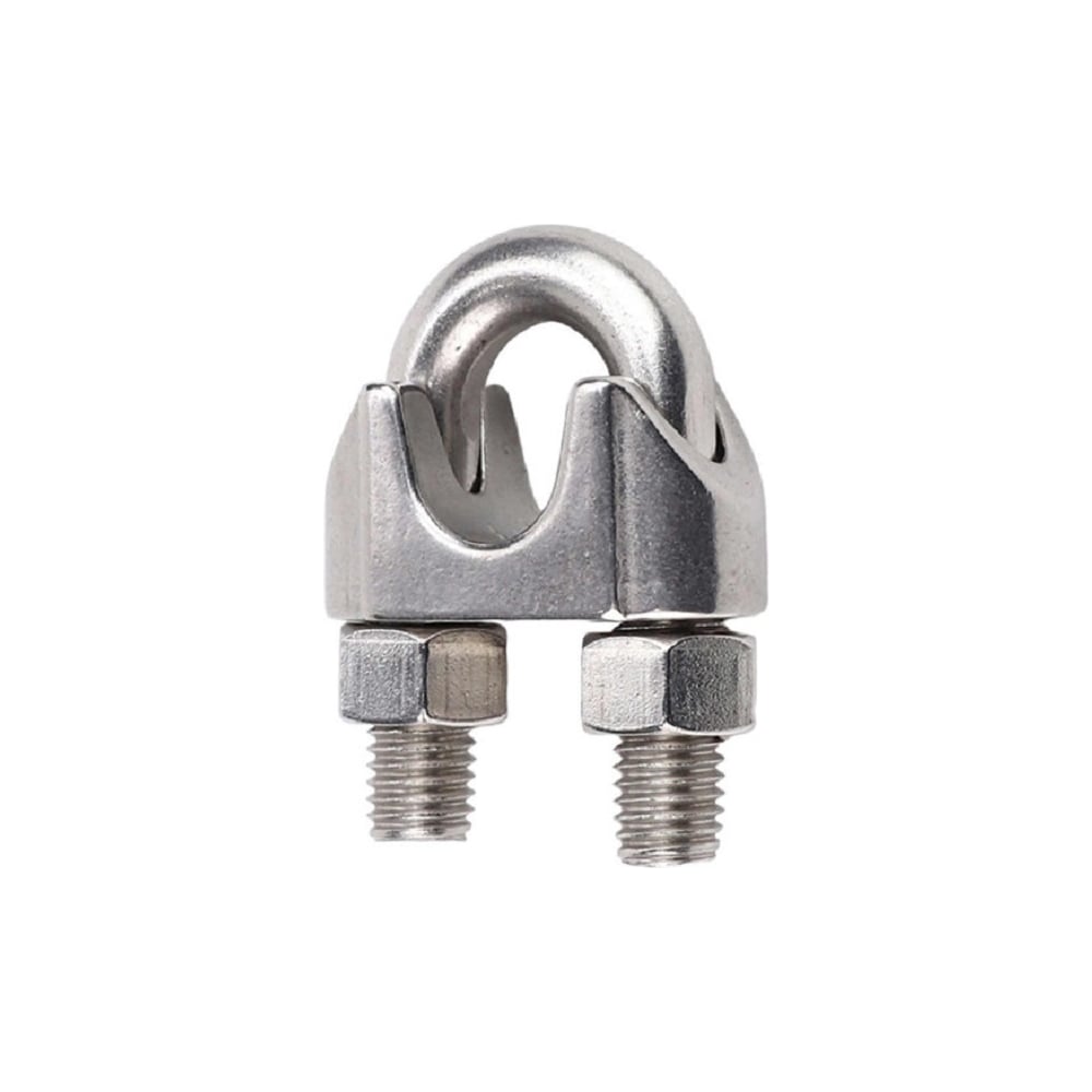 Изображение товара Зажим для троса Море-Метизов АРТ 9074 4 мм из нержавеющей стали А4