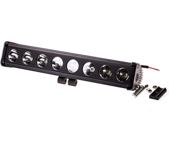 Изображение товара Светодиодная фара SKYWAY OFF ROAD прямоугольная 12V/24V 80W 6000К 8 диодов Ближний свет S08401044