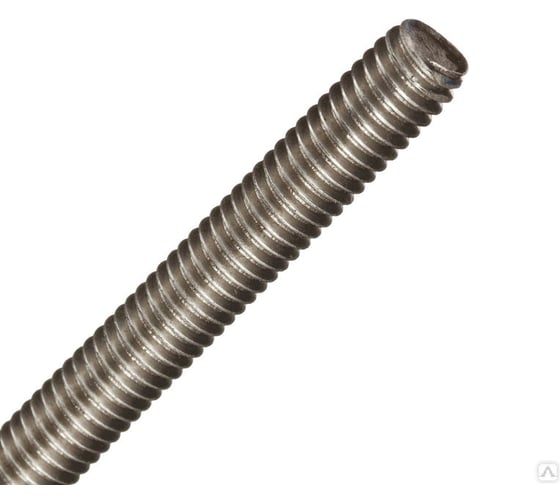 Изображение товара Резьбовая шпилька КРЕП-КОМП нержавеющая DIN976 А2 м8х2000 1 шт шрн82м