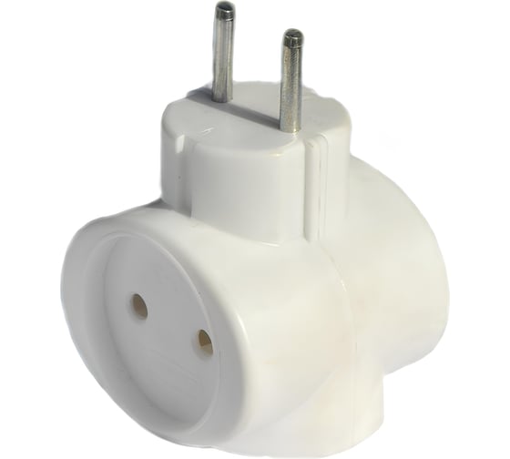 Изображение товара Тройник ВЕЛЛКОНТ ТС-3 электрический универсальный 48291