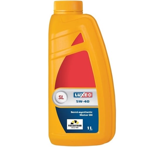 Изображение товара Моторное масло LUXE SL SAE 5W40 API SG/CD п/с 1 л 30118
