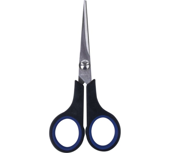 Изображение товара Ножницы BRAUBERG Soft Grip 140 мм, резиновые вставки, 3- х сторонняя заточка 230760