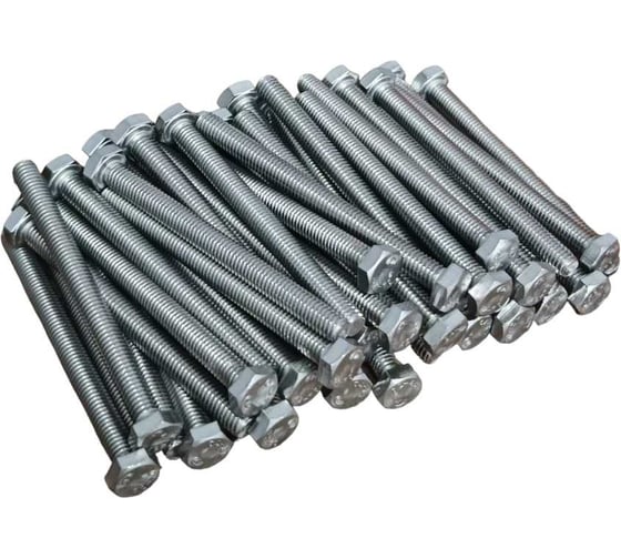 Изображение товара Болт нержавеющий 23 Болта 6x70 мм, DIN 933, 50 шт. АС1300607092G07ф50