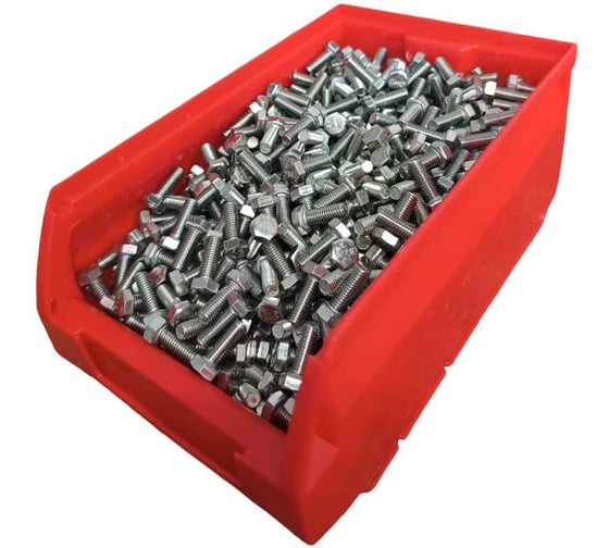 Изображение товара Болт нержавеющий 23 Болта 5x14 мм, DIN 933, 1000 шт. в контейнере АС1300501493D07ф1000