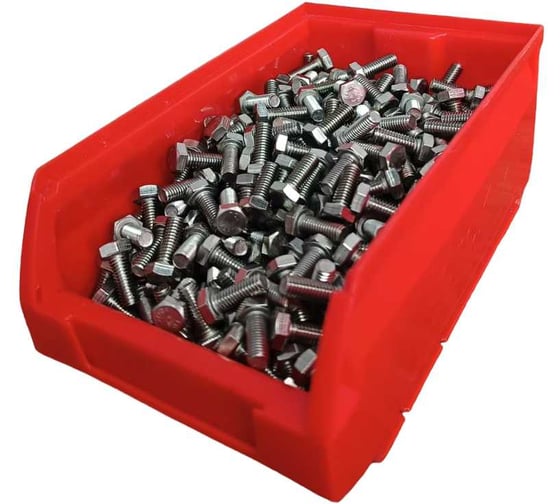 Изображение товара Болт нержавеющий 23 Болта 6x20 мм, DIN 933, 400 шт. в контейнере АС1300602093D07ф400