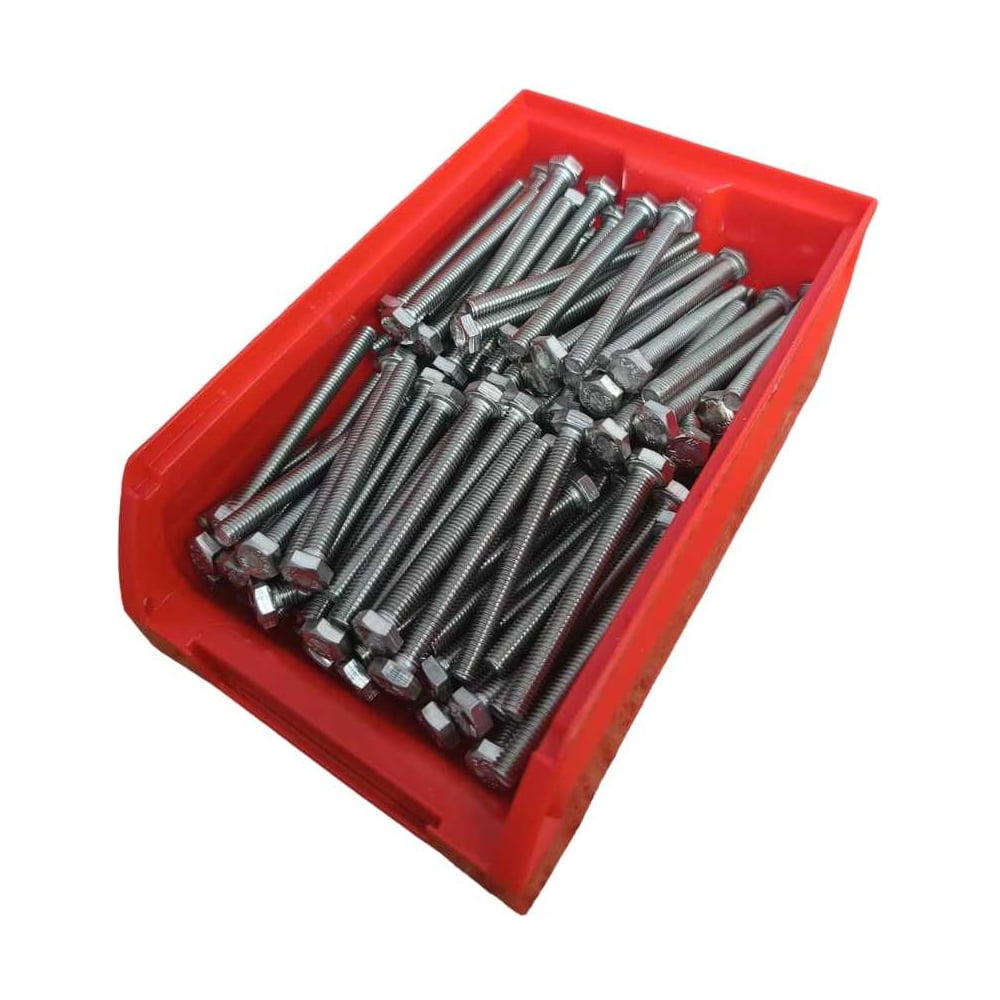 Изображение товара Болт нержавеющий 23 Болта 6x70 мм, DIN 933, 150 шт. в контейнере АС1300607092G07ф150