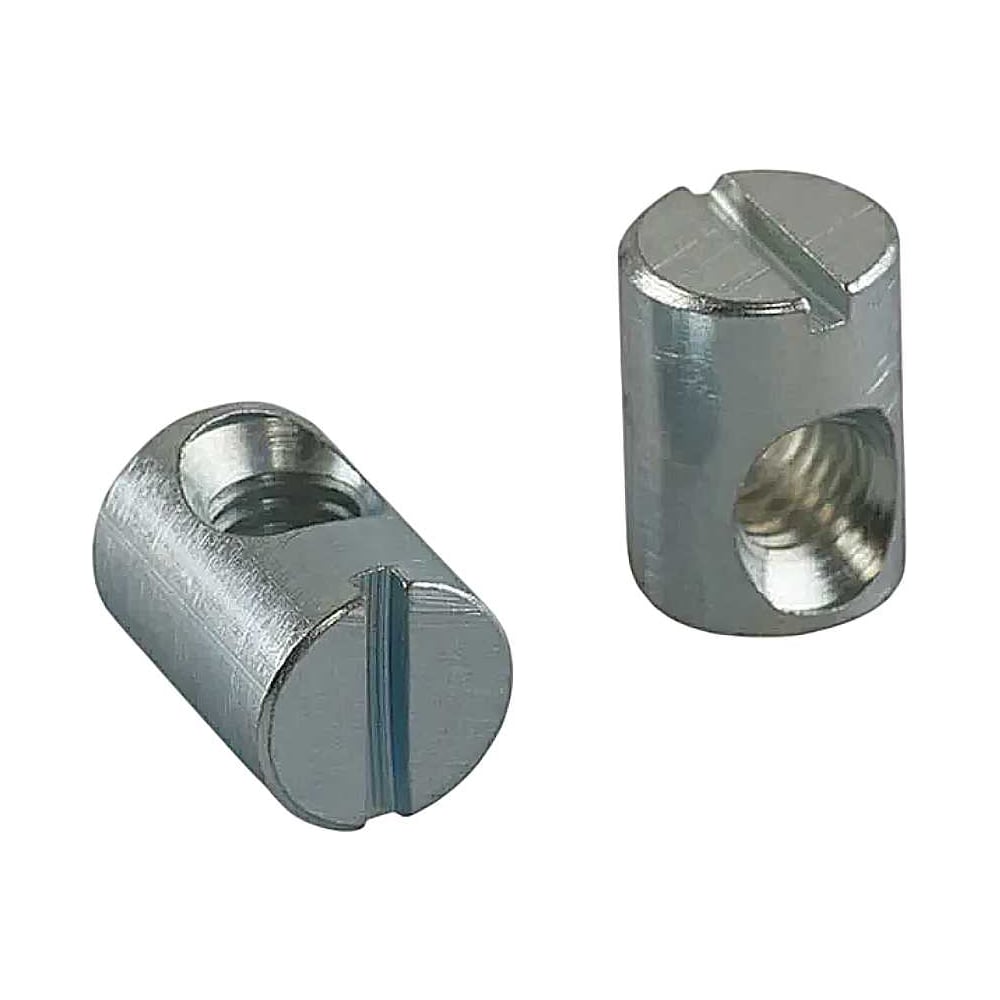 Изображение товара Гайка-бочонок М6 23 Болта 10 шт. для мебели и крепежа