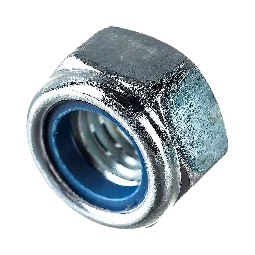 Изображение товара Гайка со стоп кольцом М10 из нержавеющей стали DIN 985 50 шт