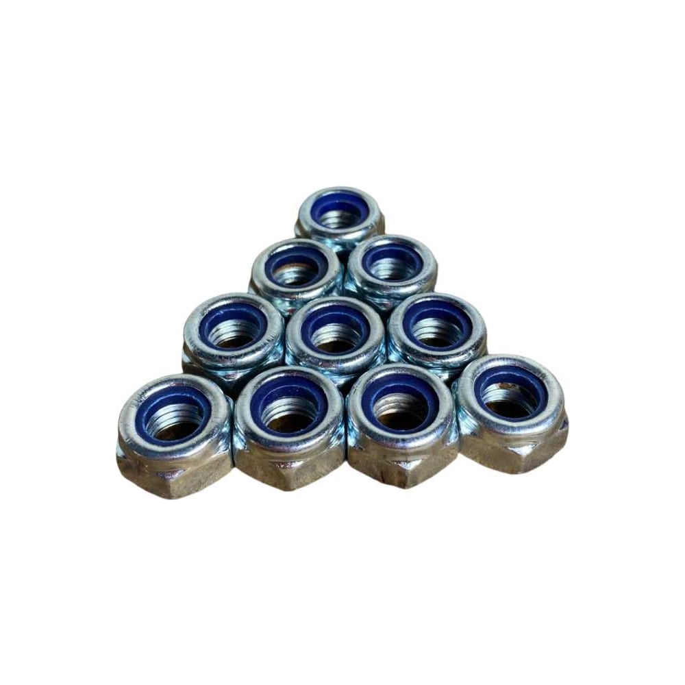 Изображение товара Гайка со стопорным кольцом 23 Болта М12, оцинкованная, DIN 985, 50 шт. А1С000120030507ф50