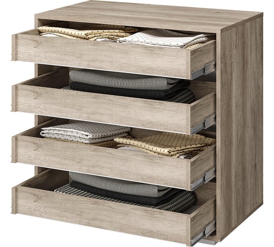 Изображение товара Комод Арника Наоми КМ-09 дуб каньон/графит 00-00025929