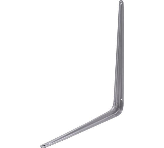 Изображение товара Уголок-кронштейн для полок РемоКолор серебро, 350x400 мм 71-2-335