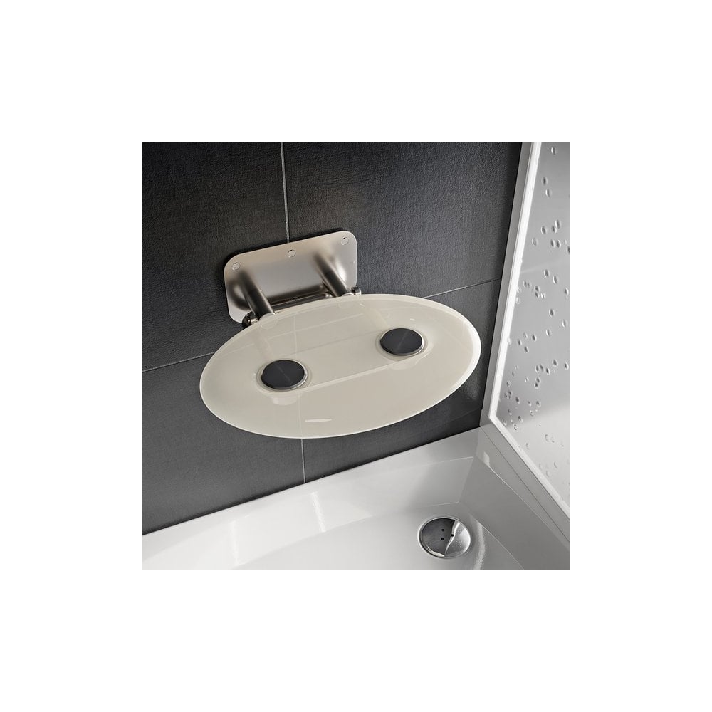 Изображение товара Сиденье для душа RAVAK OVO-P II CLEAR складное