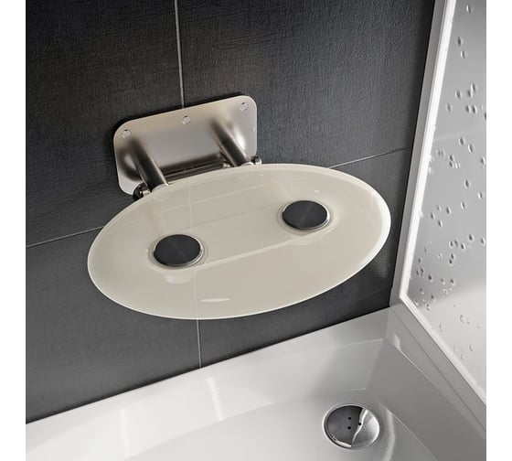 Изображение товара Универсальное сиденье для душа RAVAK OVO-P II CLEAR B8F0000048