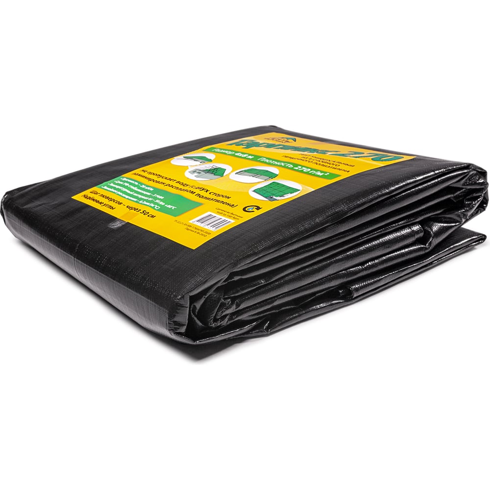 Изображение товара Тент 270 г/кв.м 4x8 м Тарпикс Т27р48 водонепроницаемый