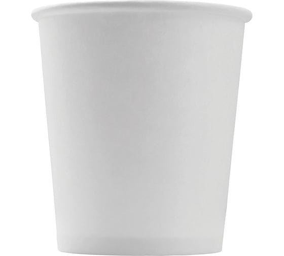 Изображение товара Стакан одноразовый бумажный ОФИСМАГ 100 мл, 60 шт, однослойные, белые, х/г, формация HB62-120-0000 606191