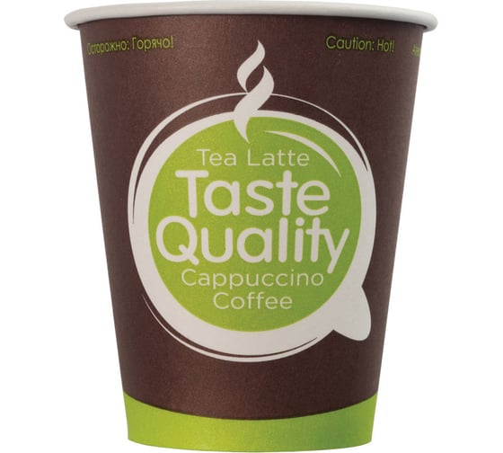 Изображение товара Стакан одноразовый бумажный ОФИСМАГ 150 мл, 100 шт, однослойный, Taste Quality, х/г, Ve, формация HB70-180-0233 606196