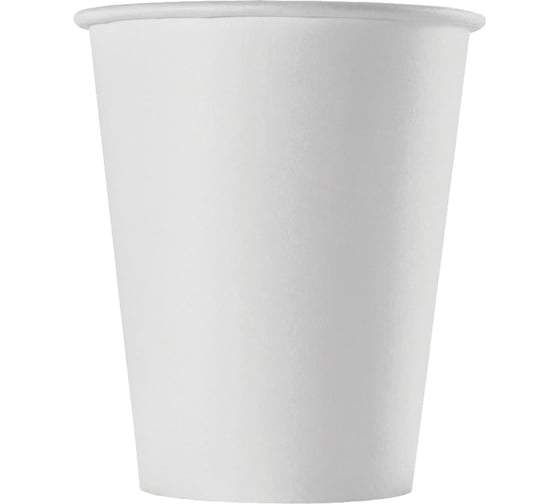 Изображение товара Стакан одноразовый бумажный ОФИСМАГ 150 мл, 100 шт, однослойный, белые, х/г, Ve, формация HB70-180-0000 606192