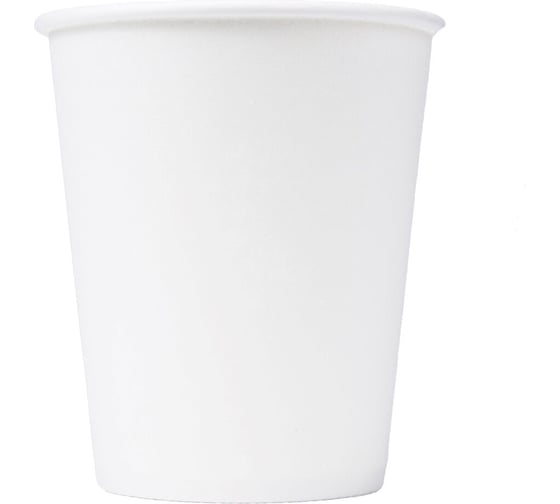 Изображение товара Стакан одноразовый бумажный ОФИСМАГ 180 мл, 80 шт, однослойный, белые, х/г, формация HB72-205-0000 606193