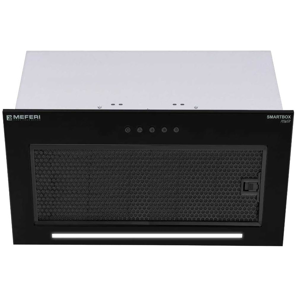 Изображение товара Встраиваемая кухонная вытяжка MEFERI SMARTBOX45BK POWER 900 м³/ч