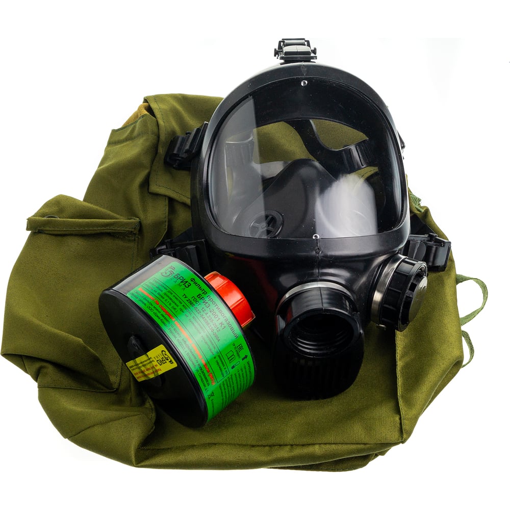 Изображение товара Противогаз фильтрующий БРИЗ 3301ППФ защита от аммиака и органических веществ