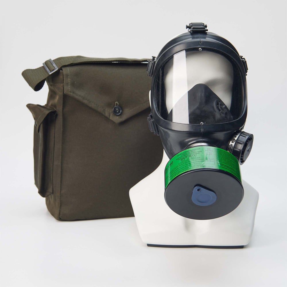 Изображение товара Противогаз фильтрующий БРИЗ 3301ППФ защита от аммиака и органических веществ